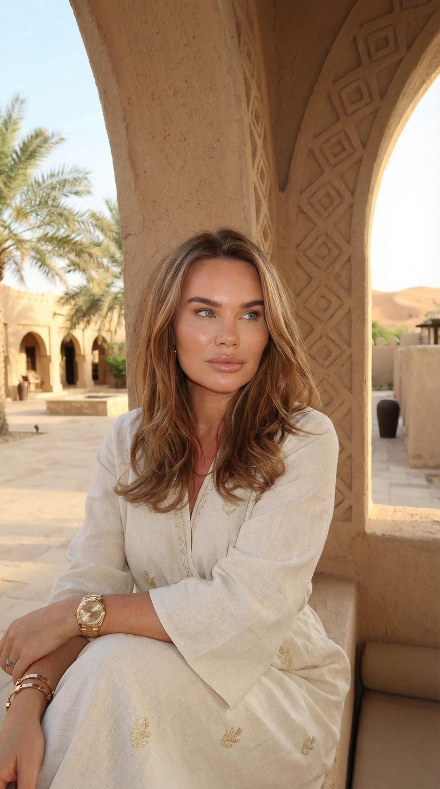 In the desert AI Viral Twin